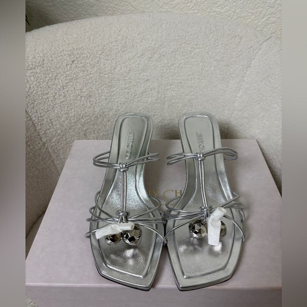 Jimmy Choo Jemma Mule 50 Shoes Size 37.5 - Picture 4 of 9